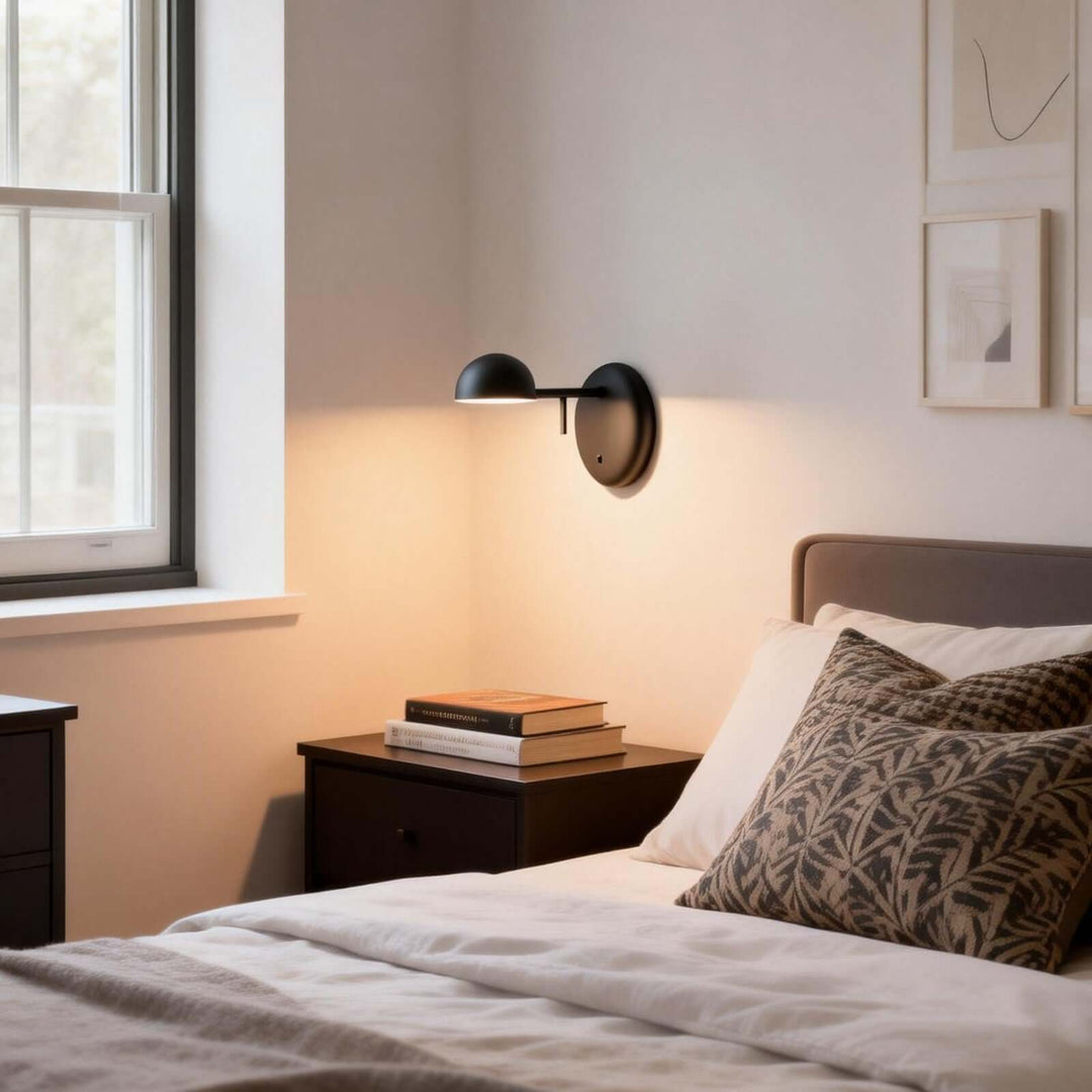 Pelano Wall Light Style B – Modern Minimalist Small Bedside Lamp