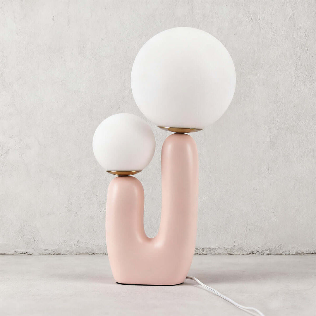 Oo Smooth Table Lamp | Postmodern Minimalist Glass Lamp