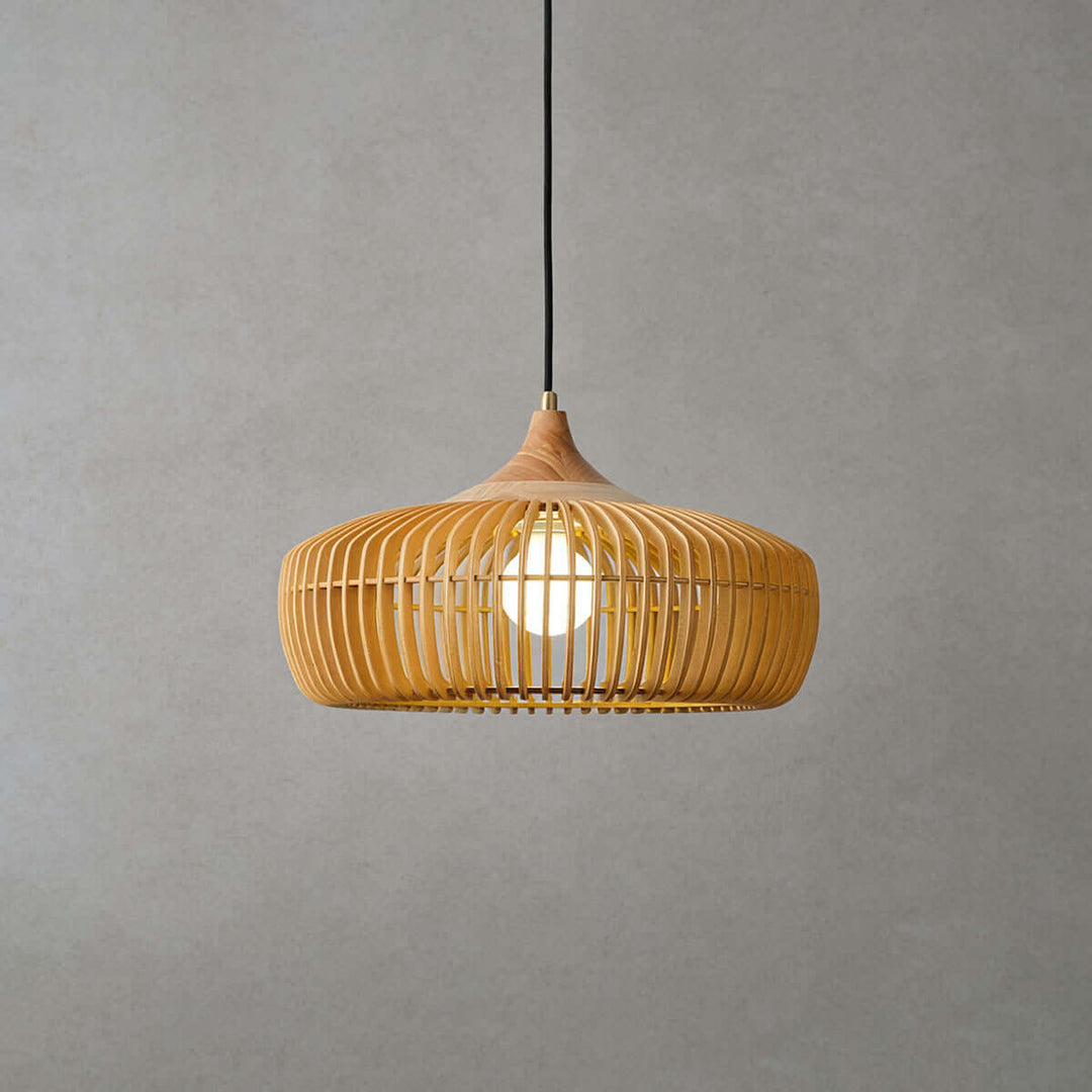 Pirevo Pendant Light – Japanese Wabi-sabi Retro Creative Wood