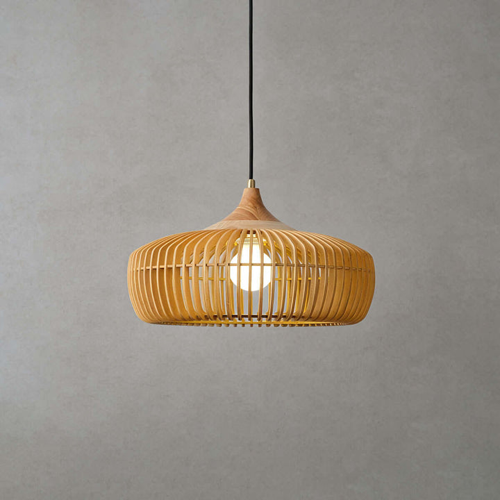 Pirevo Pendant Light – Japanese Wabi-sabi Retro Creative Wood