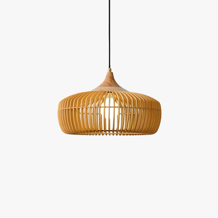 Pirevo Pendant Light – Japanese Wabi-sabi Retro Creative Wood