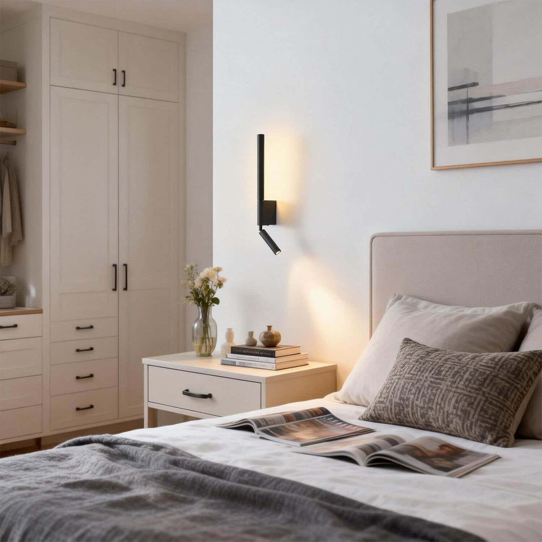 Pixan Wall Light – Nordic Bedroom Long Strip LED Reading Lamp