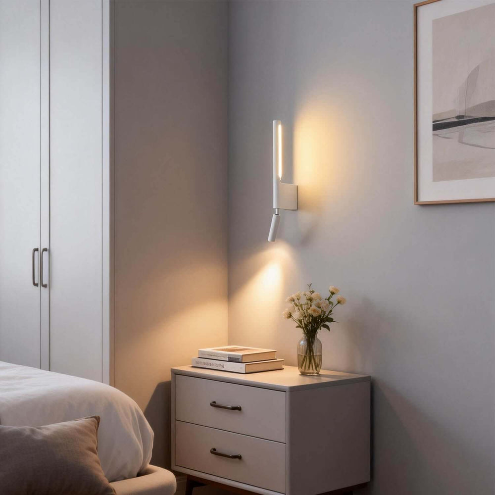 Pixan Wall Light – Nordic Bedroom Long Strip LED Reading Lamp