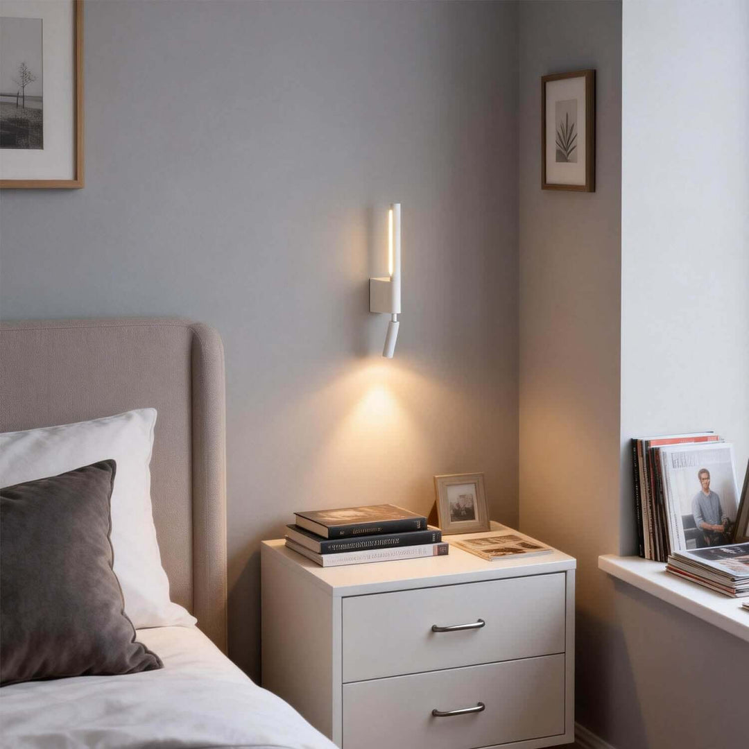Pixan Wall Light – Nordic Bedroom Long Strip LED Reading Lamp