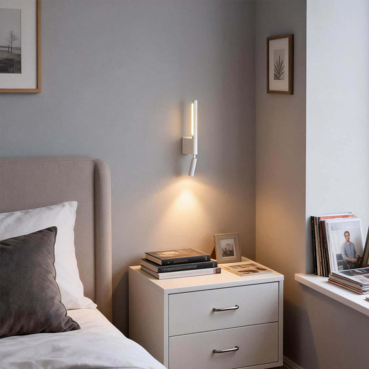 Pixan Wall Light – Nordic Bedroom Long Strip LED Reading Lamp