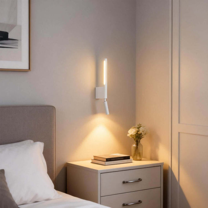 Pixan Wall Light – Nordic Bedroom Long Strip LED Reading Lamp