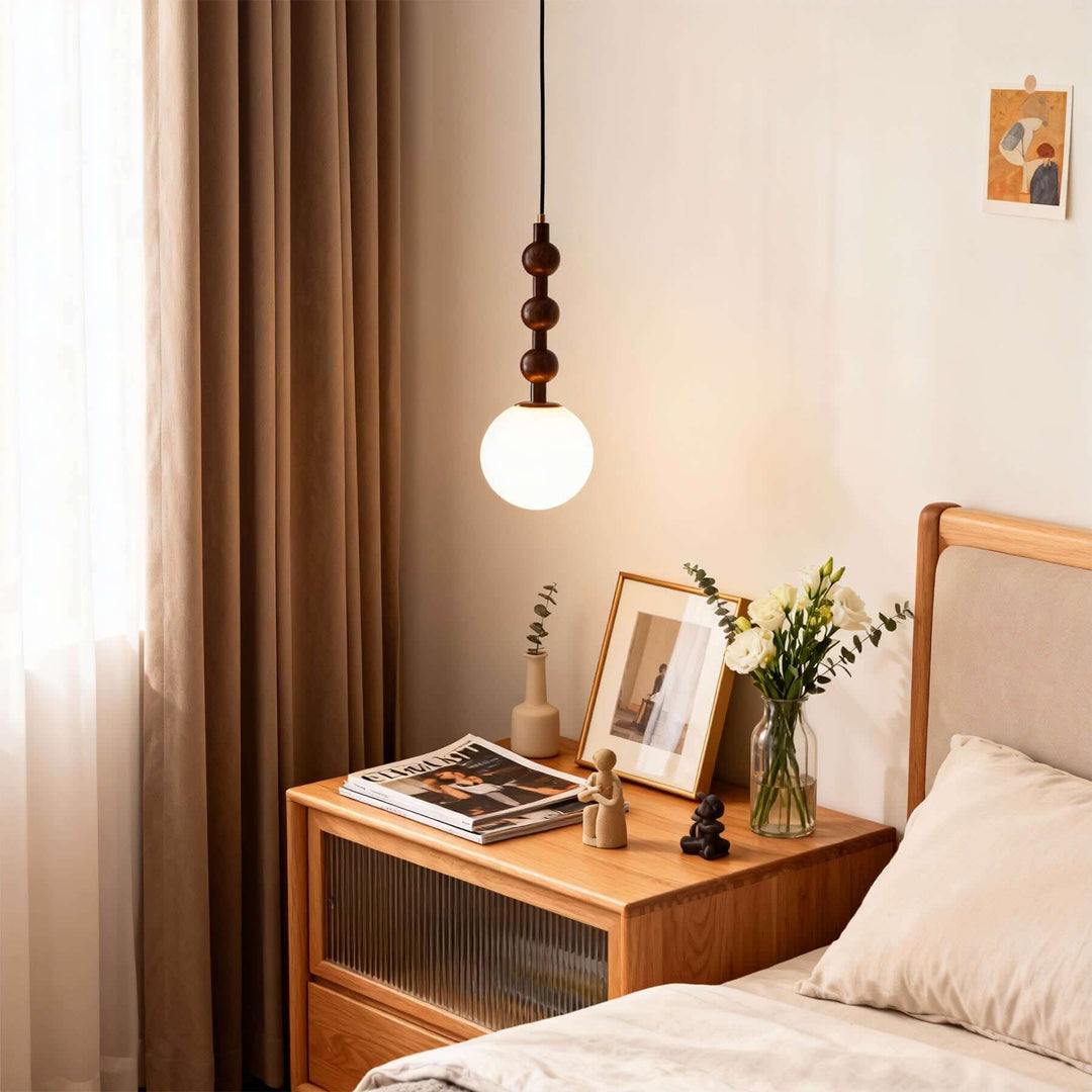 Polvex Pendant Light Nordic Retro Decorative Glass Glow