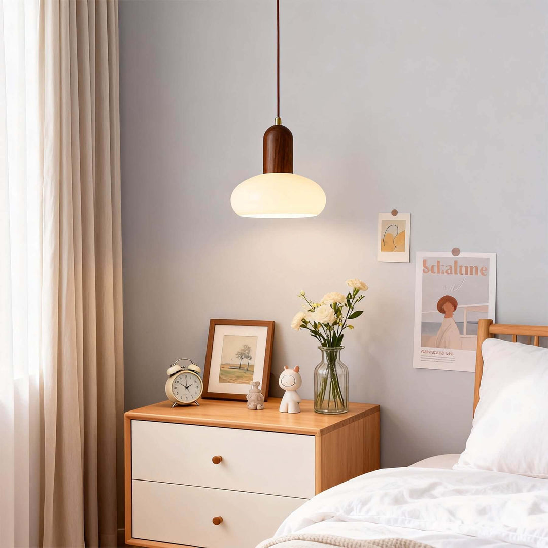 Qalivo Pendant Lamp | French Minimalist Glass Lighting