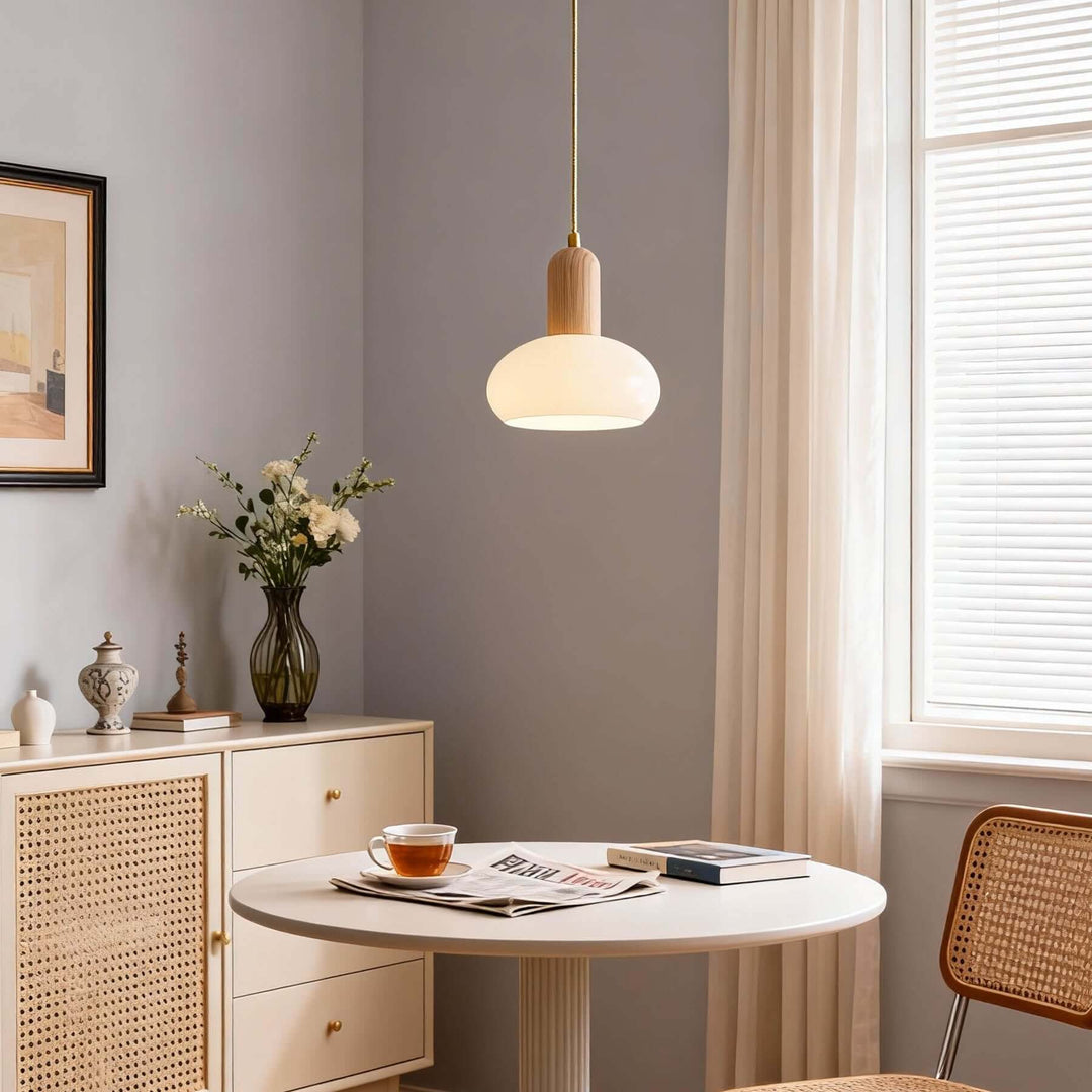 Qalivo Pendant Lamp | French Minimalist Glass Lighting
