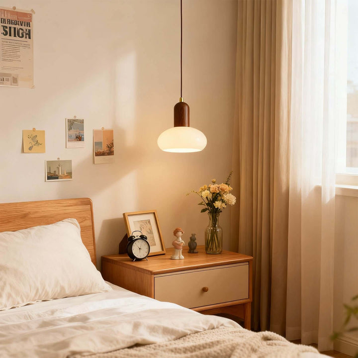 Qalivo Pendant Lamp | French Minimalist Glass Lighting