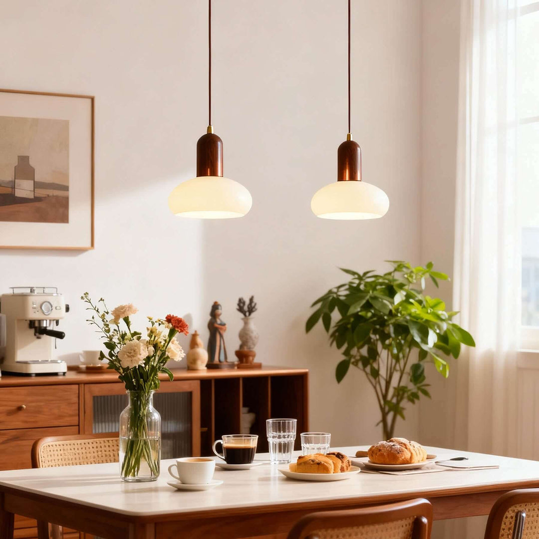 Qalivo Pendant Lamp | French Minimalist Glass Lighting