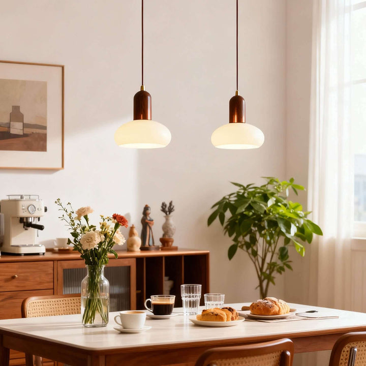 Qalivo Pendant Lamp | French Minimalist Glass Lighting