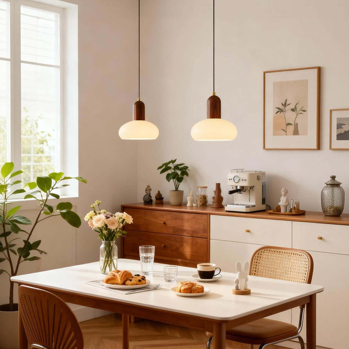 Qalivo Pendant Lamp | French Minimalist Glass Lighting