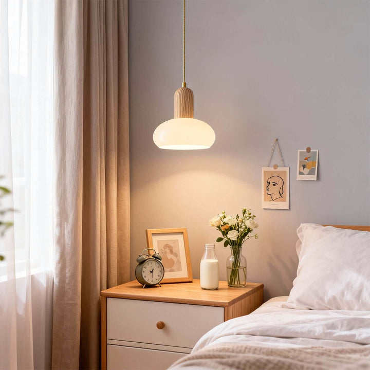 Qalivo Pendant Lamp | French Minimalist Glass Lighting
