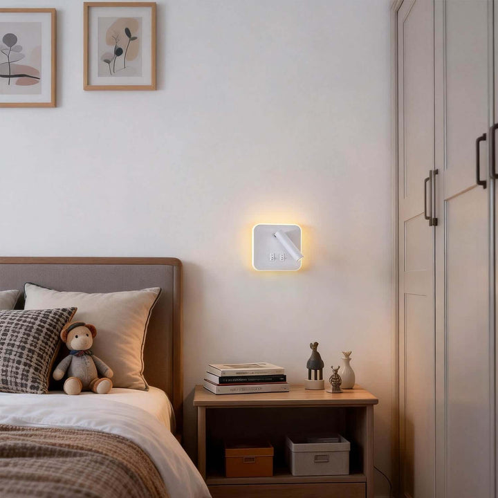 Qivol Wall Light – Minimalist LED Luxury Study Reading Lamp
