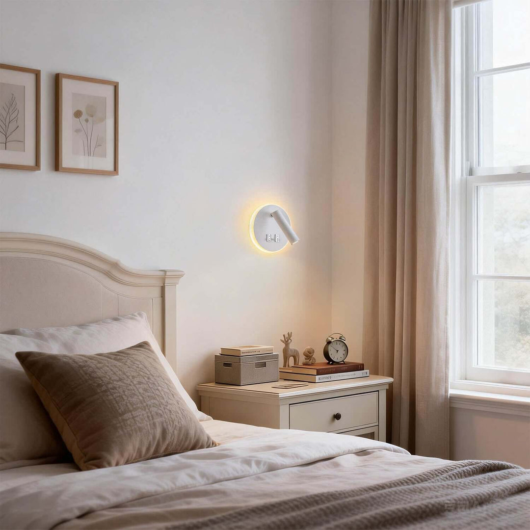 Qivol Wall Light – Minimalist LED Luxury Study Reading Lamp