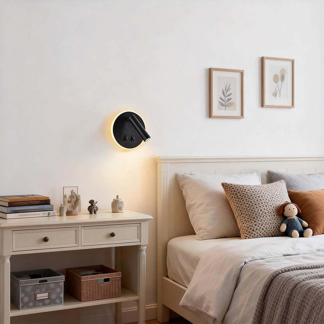 Qivol Wall Light – Minimalist LED Luxury Study Reading Lamp