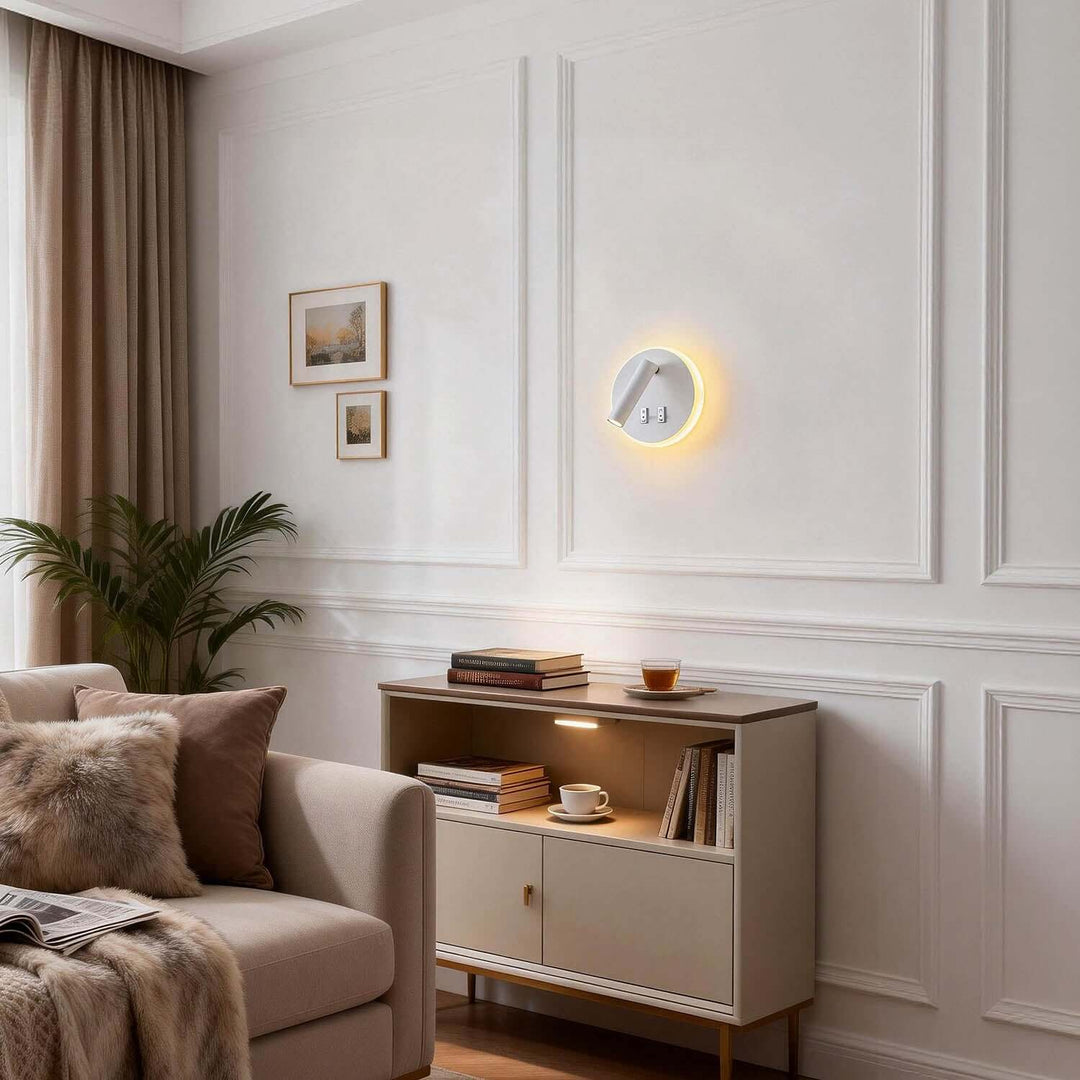 Qivol Wall Light – Minimalist LED Luxury Study Reading Lamp