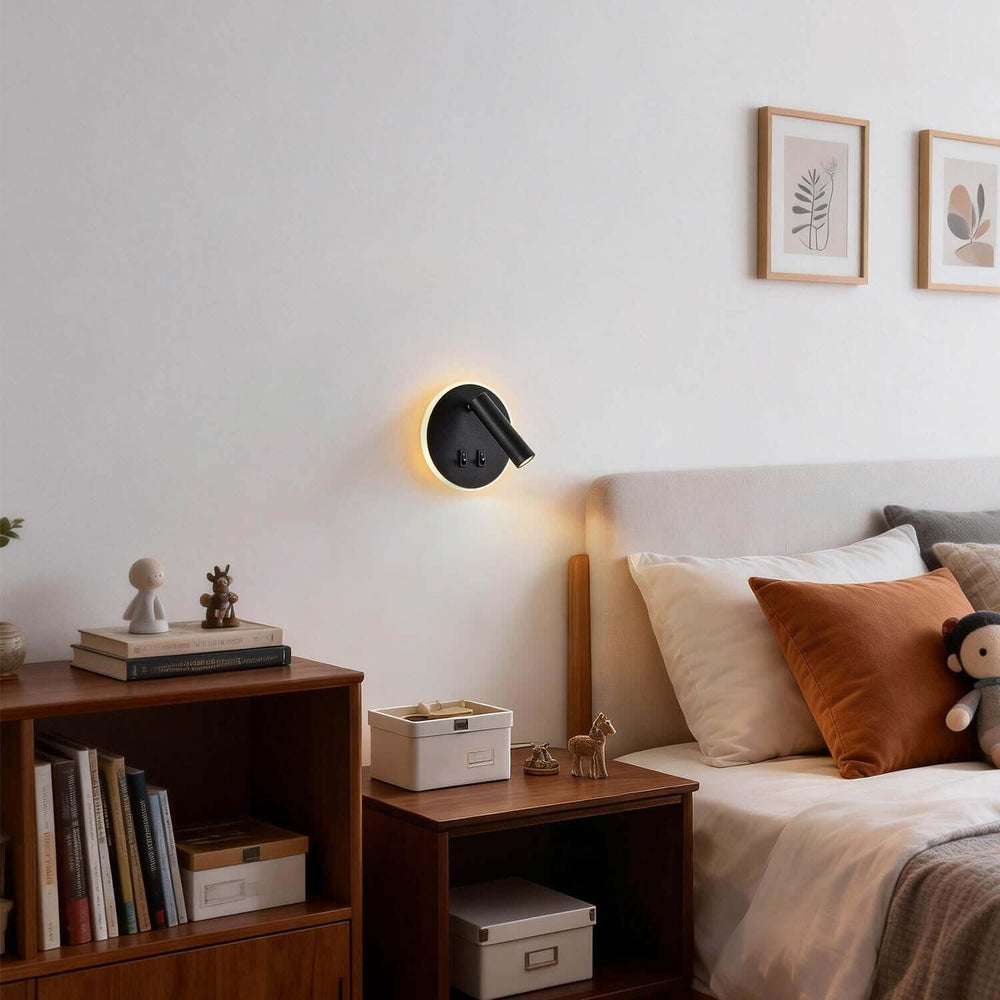 Qivol Wall Light – Minimalist LED Luxury Study Reading Lamp