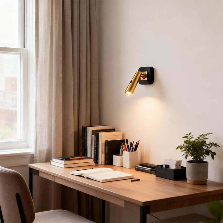 Quoril Wall Light – Minimal Creative Rotatable Reading Lamp