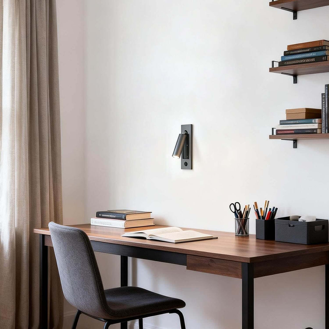 Qylon Wall Light – Modern American Simple LED Spotlight for Reading