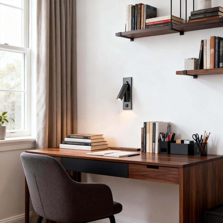 Qylon Wall Light – Modern American Simple LED Spotlight for Reading