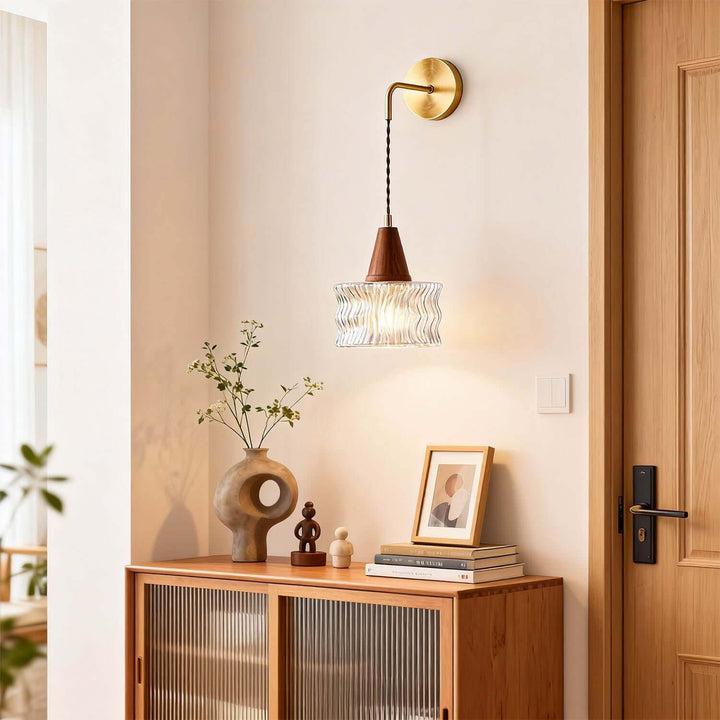 Ravico Wall Light - Modern Minimalist Glass Bedside Light