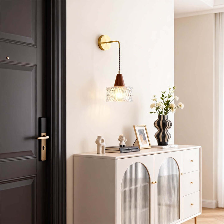 Ravico Wall Light - Modern Minimalist Glass Bedside Light