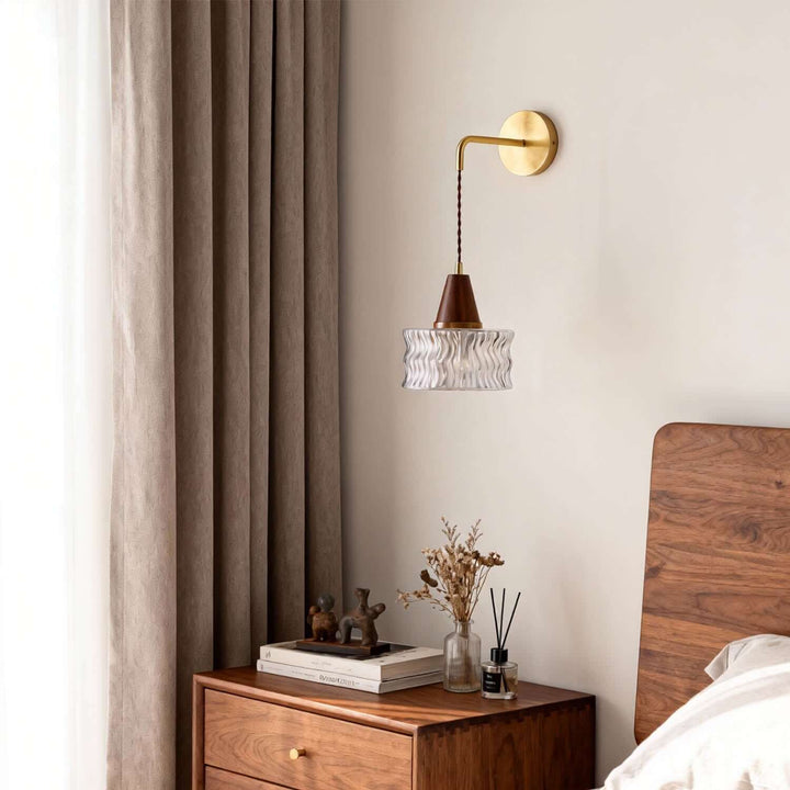 Ravico Wall Light - Modern Minimalist Glass Bedside Light