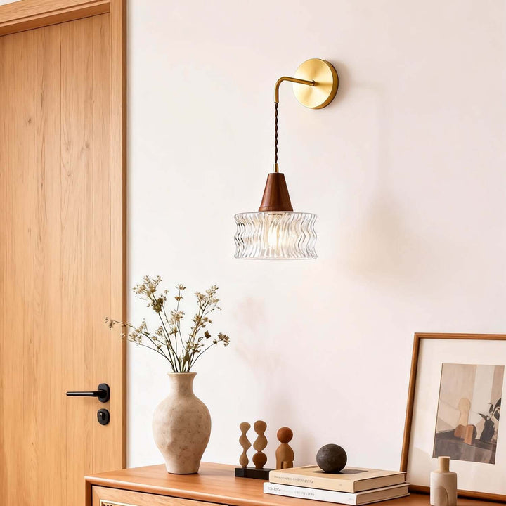 Ravico Wall Light - Modern Minimalist Glass Bedside Light