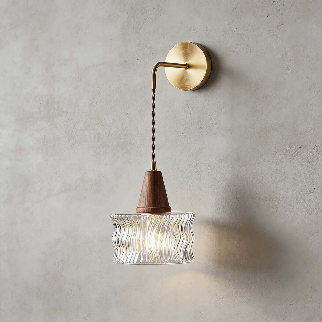 Ravico Wall Light - Modern Minimalist Glass Bedside Light