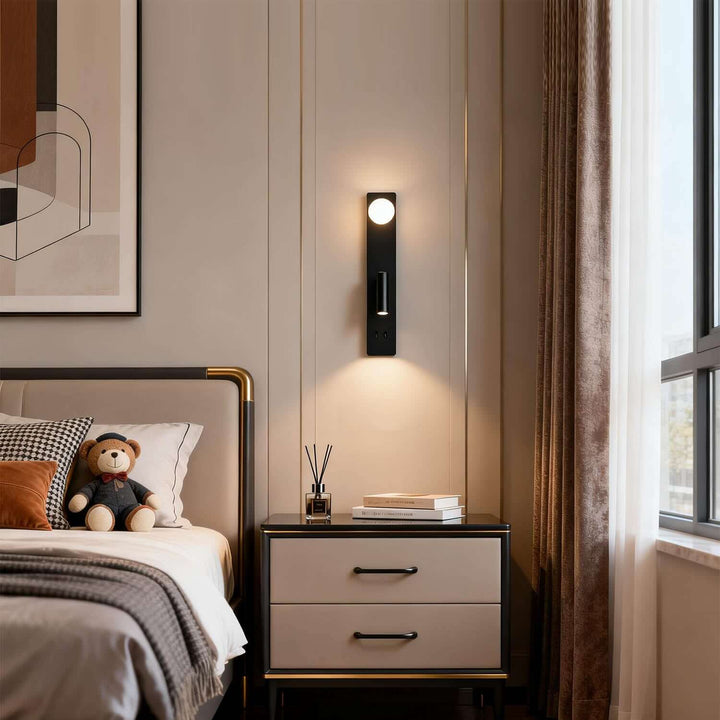 Ravix Wall Light – Nordic minimalist Reading Bedside Lamp