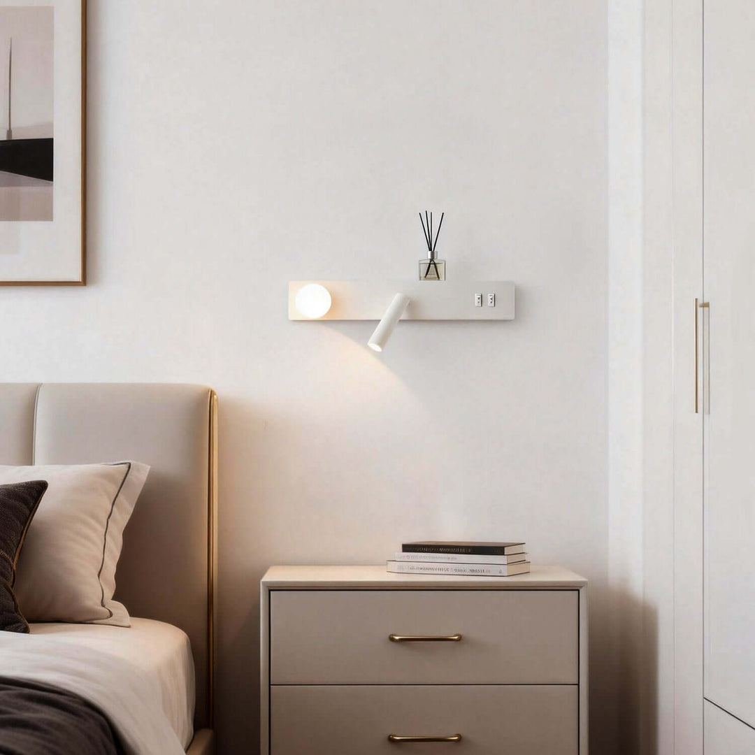 Ravix Wall Light – Nordic minimalist Reading Bedside Lamp