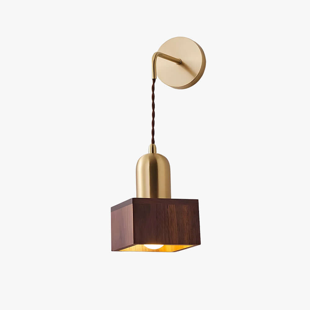 Revira Wall Light - Modern Minimal Geometric Wood Decorative