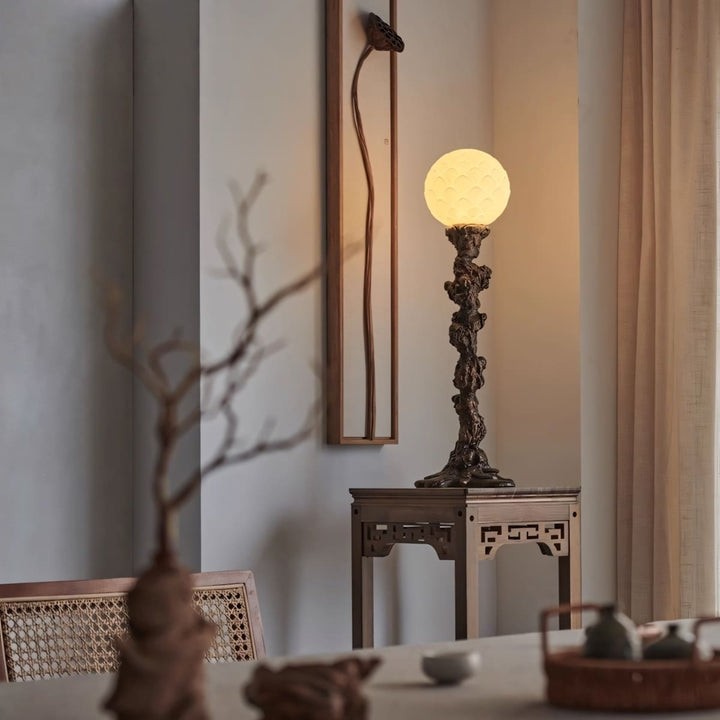 Reyoro Table Light – Wabi-Sabi Vintage Resin Art Lamp