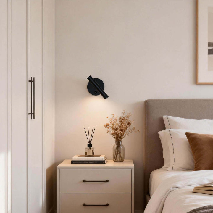 Ruvani Wall Light – Nordic LED Rotatable Reading Bedside Lamp