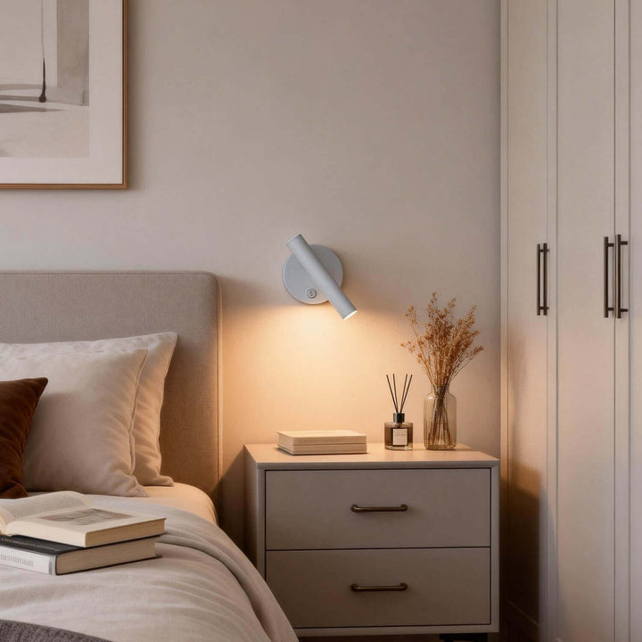 Ruvani Wall Light – Nordic LED Rotatable Reading Bedside Lamp