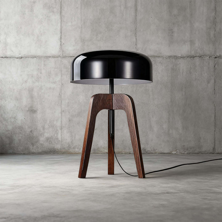 Rynae Table Lamp – Nordic Modern Solid Wood Study Light