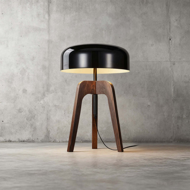 Rynae Table Lamp – Nordic Modern Solid Wood Study Light
