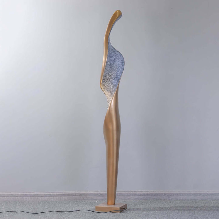 Torch Sculpture Floor Lamp – Creative Art Living Room Decor