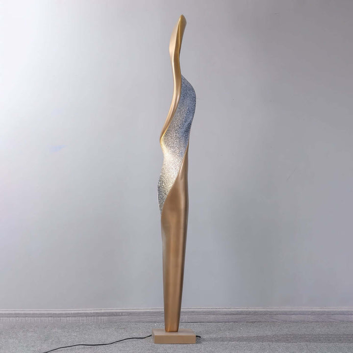 Torch Sculpture Floor Lamp – Creative Art Living Room Decor