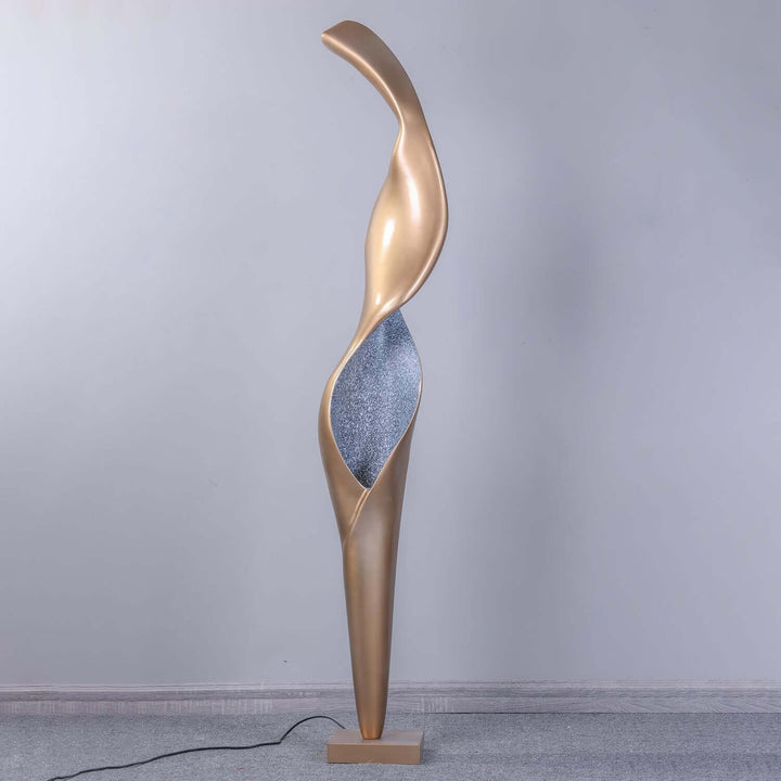 Torch Sculpture Floor Lamp – Creative Art Living Room Decor