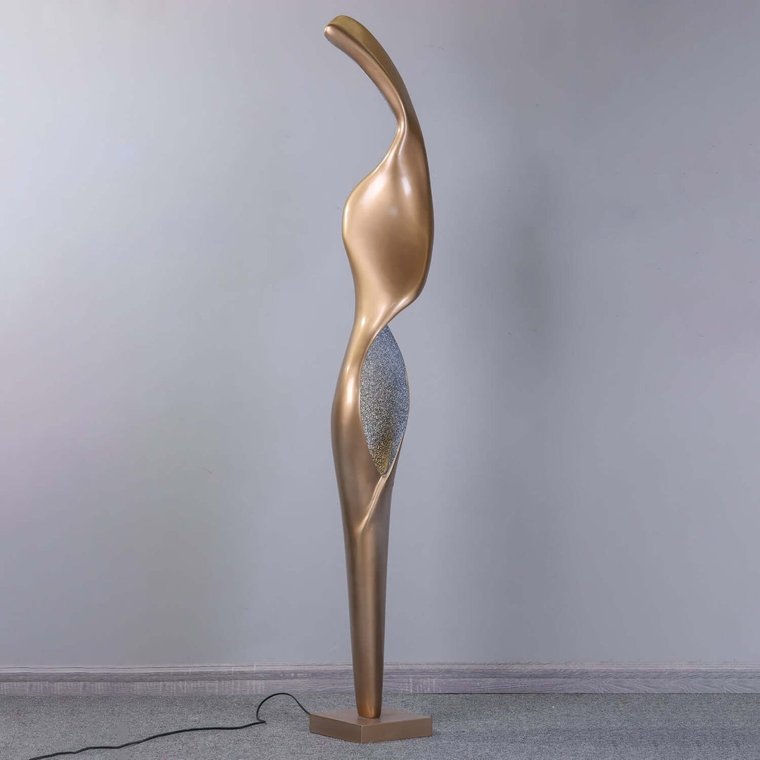 Torch Sculpture Floor Lamp – Creative Art Living Room Decor