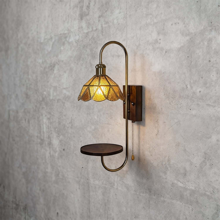 Selvia Shelf Sconce – Modern French Wall Bedroom Light