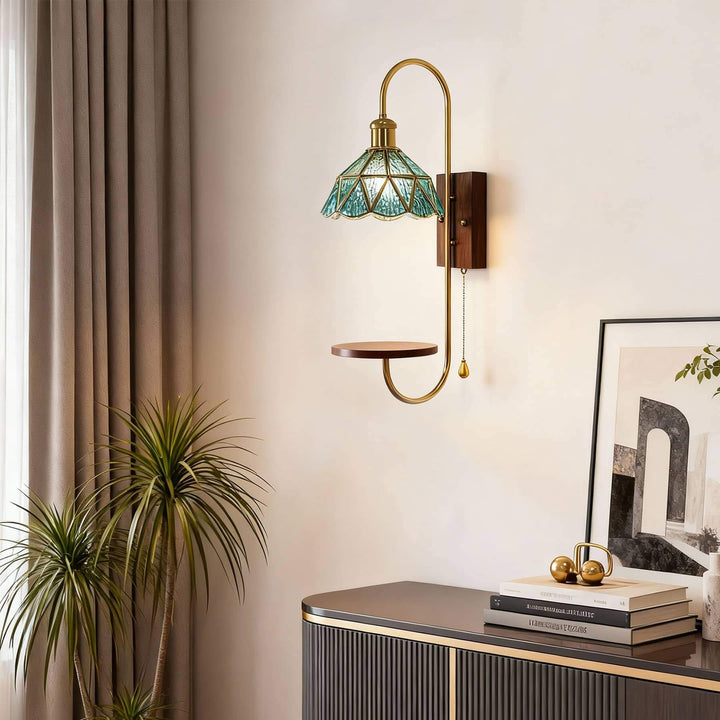 Selvia Shelf Sconce – Modern French Wall Bedroom Light