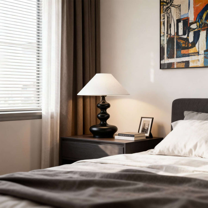 Sevien Table Lamp – French Style Creative Fabric Vintage Light