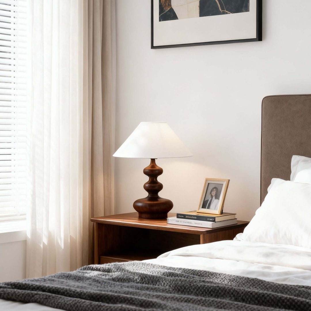 Sevien Table Lamp – French Style Creative Fabric Vintage Light