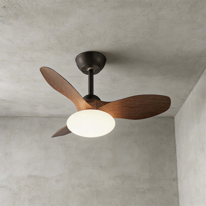 Skelo Ceiling Fan Light B - Minimalist ABS Dining Light