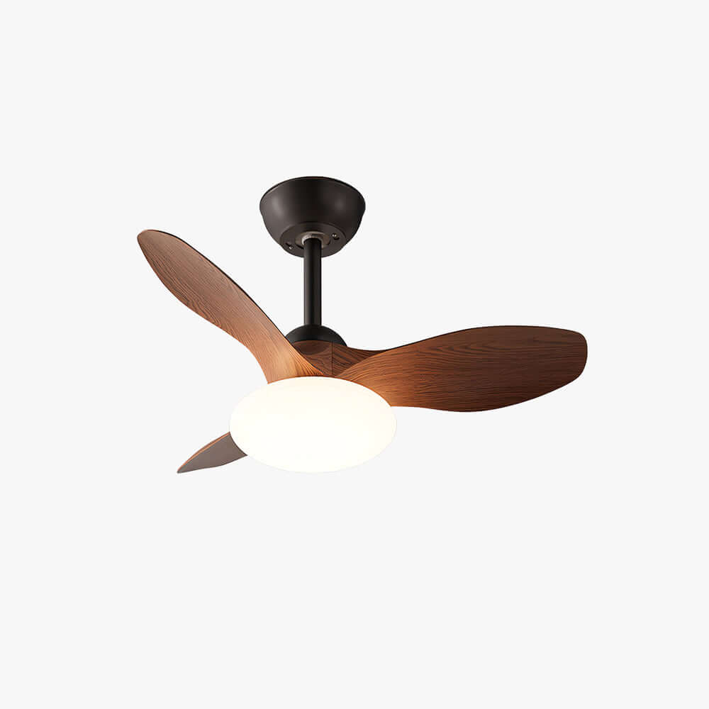 Skelo Ceiling Fan Light B - Minimalist ABS Dining Light