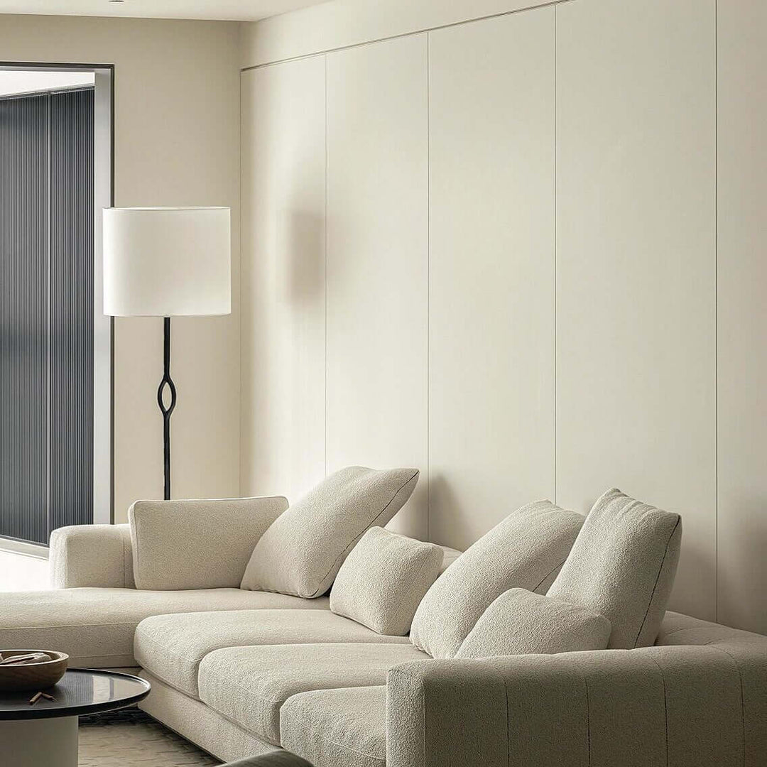 Solin Floor Lamp – Modern Minimalist Resin Fabric Lighting